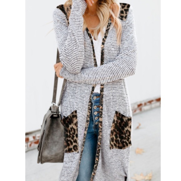 Last Long Striped Cardigan - Picture 2 of 10